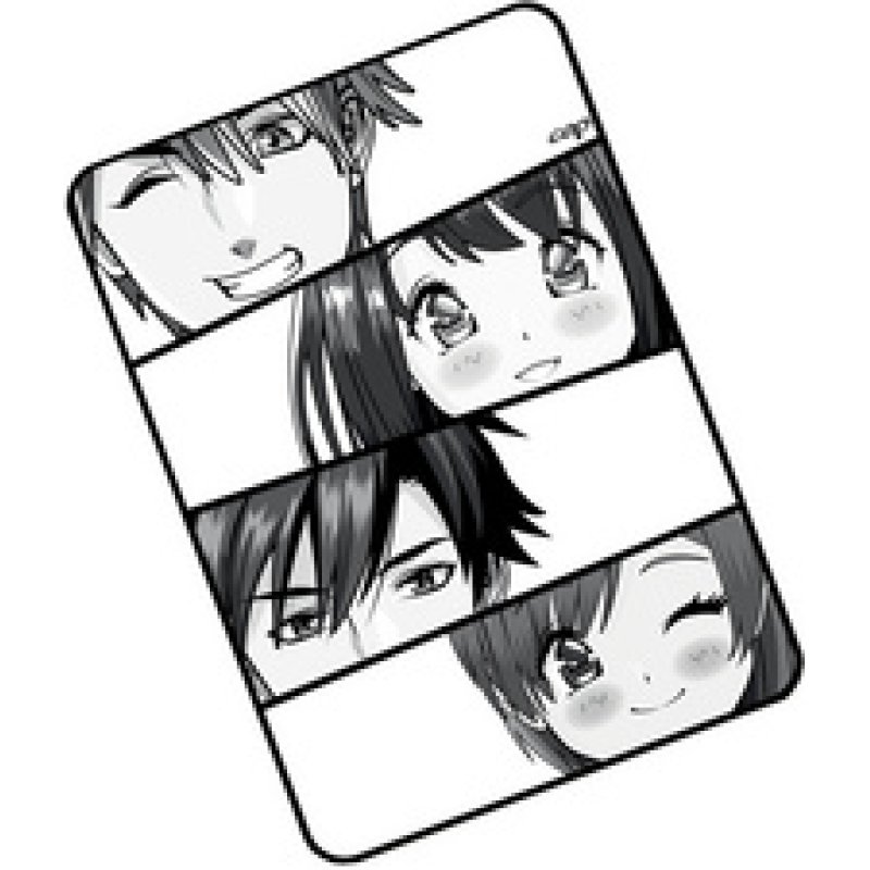 CEP Tapis de souris MANGA HEROS, couleur