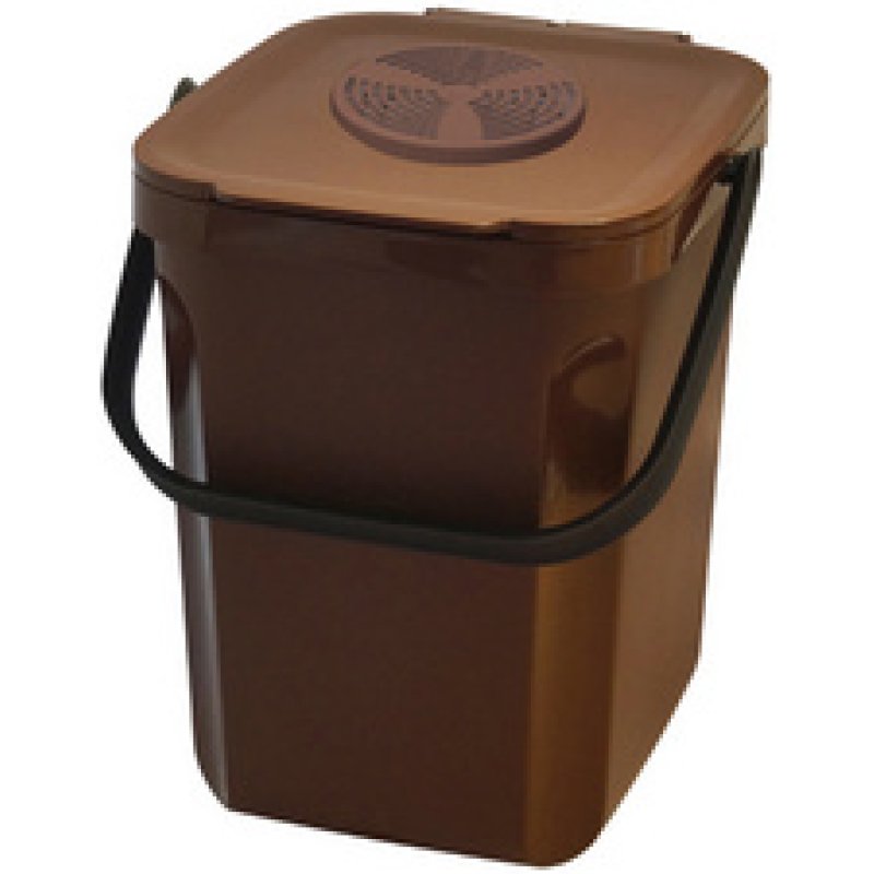CEP Poubelle à déchets organiques "Organic Green", 10 litres