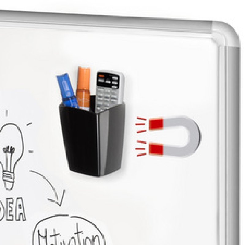 CEP Pot à crayons GLOSS, magnétique, bleu océan