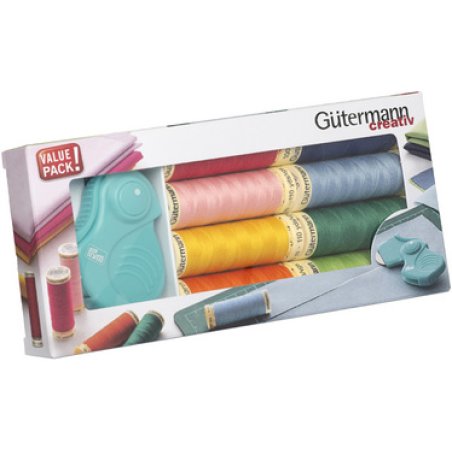 Gütermann Set de fils à coudre "Allesnäher", 8 bobines