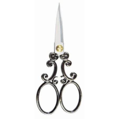 KLEIBER Ciseaux à broder "Antique", longueur: 130 mm, argent