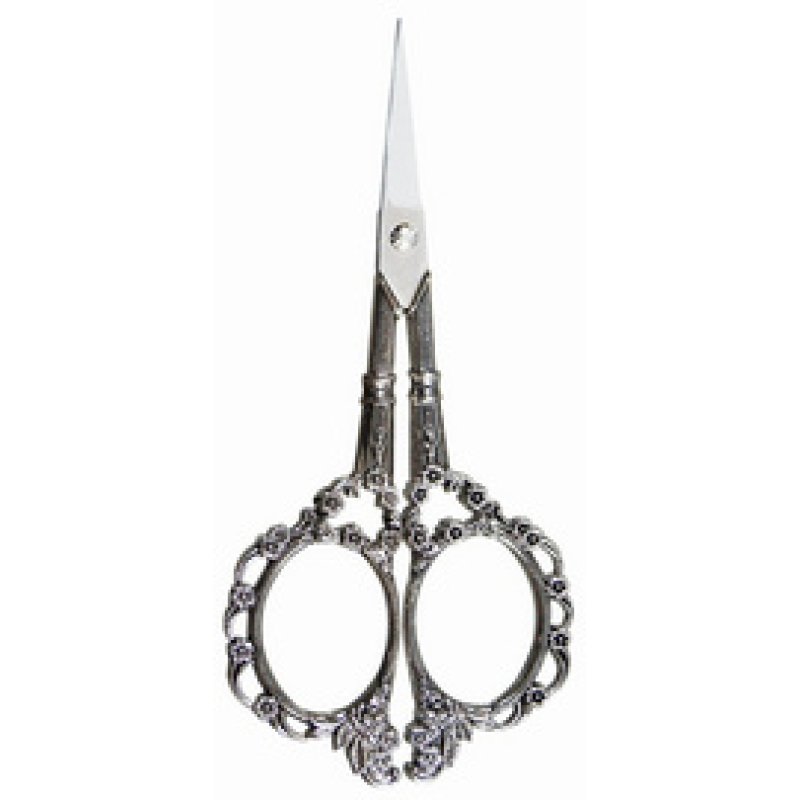 KLEIBER Ciseaux à broder "Antique", longueur: 130 mm, argent