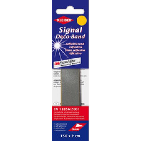 KLEIBER Bande de sécurité "Signal-Deco-Band", argent