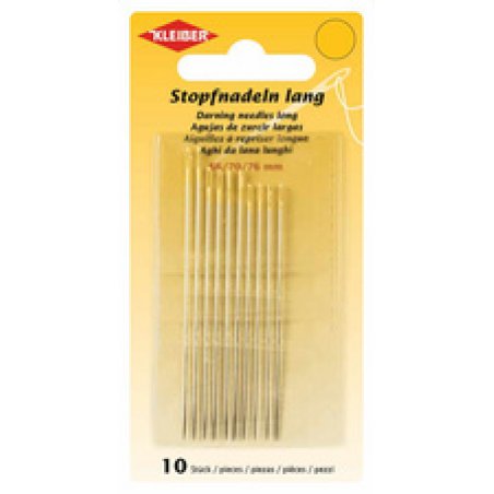KLEIBER Set d'aiguilles à repriser, long, 10 pièces