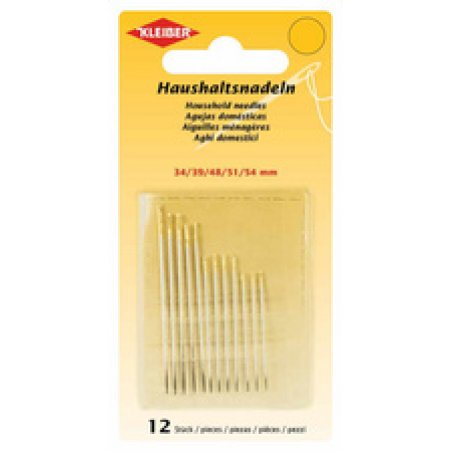 KLEIBER Set d'aiguilles à coudre à la main, 50 pièces
