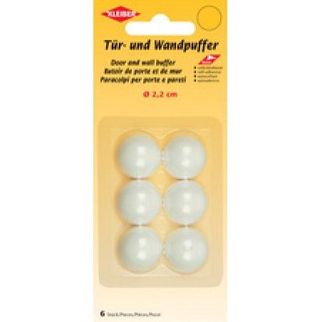 KLEIBER Butoir de porte et de mur, plastique, blanc