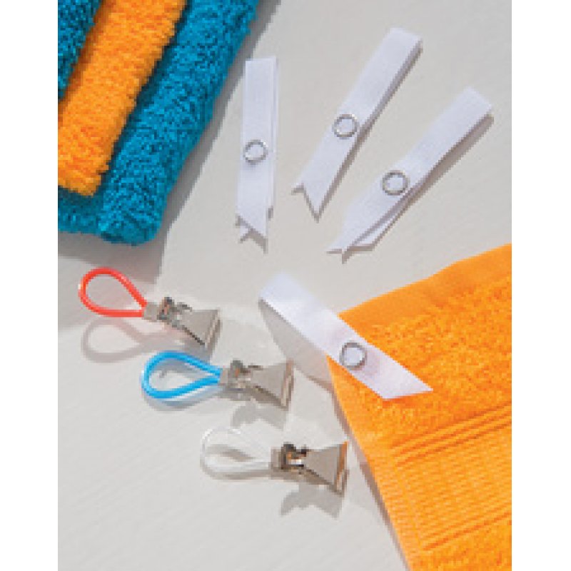 KLEIBER Pince accroche torchon, blanc