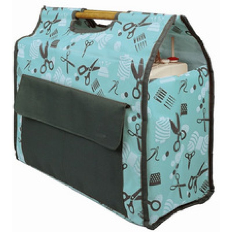 KLEIBER Sac pour machine à coudre, kiwi/gris