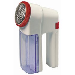 KLEIBER Rasoir anti-peluches, sans câble, blanc/rouge