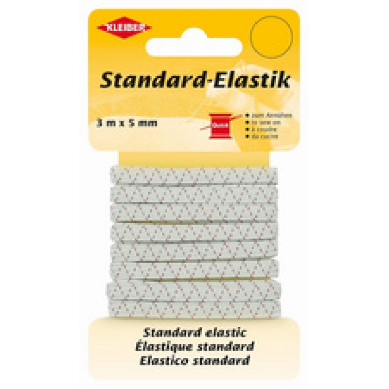 KLEIBER Ruban élastique, 3 m x 20 mm, blanc