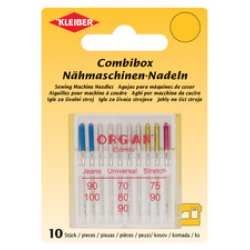 KLEIBER Aiguilles pour machine à coudre,boîte combinée de 10