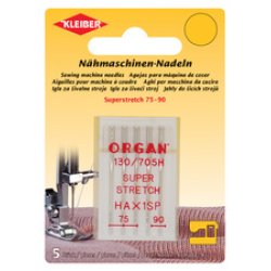 KLEIBER Set d'aiguilles pour machine à coudre "Superstretch"