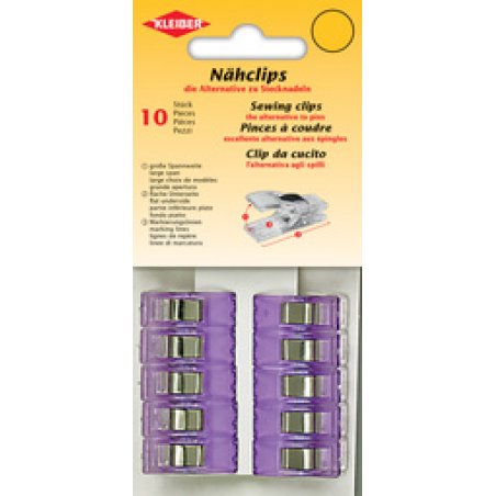 KLEIBER Pince à tissus, violet