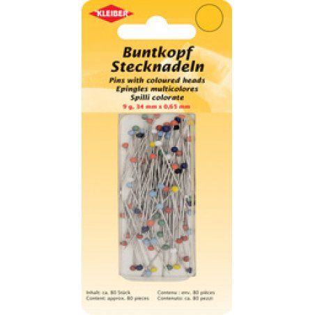 KLEIBER Epingles multicolores