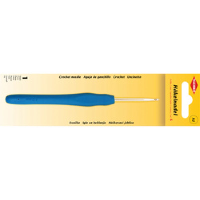 KLEIBER Crochet, taille 3,5, manche plastique, jaune