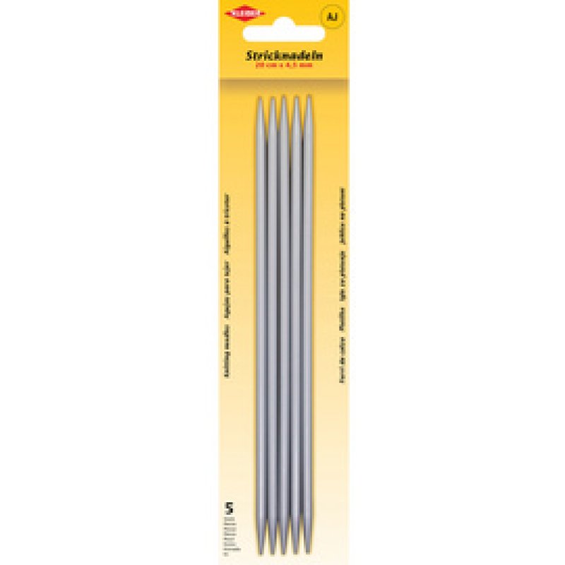 KLEIBER Set d'aiguilles à tricoter, 200 mm x 5,5 mm