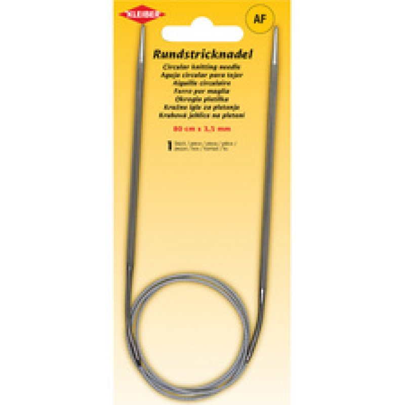 KLEIBER Aiguille à tricoter circulaire, 800 mm x 3,0 mm
