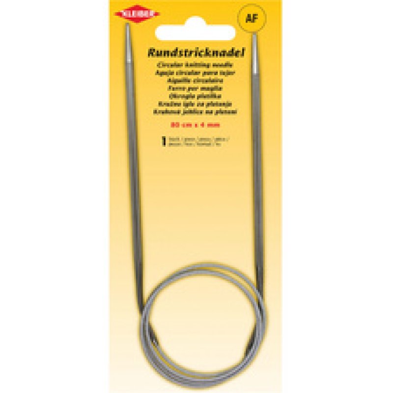 KLEIBER Aiguille à tricoter circulaire, 800 mm x 3,5 mm