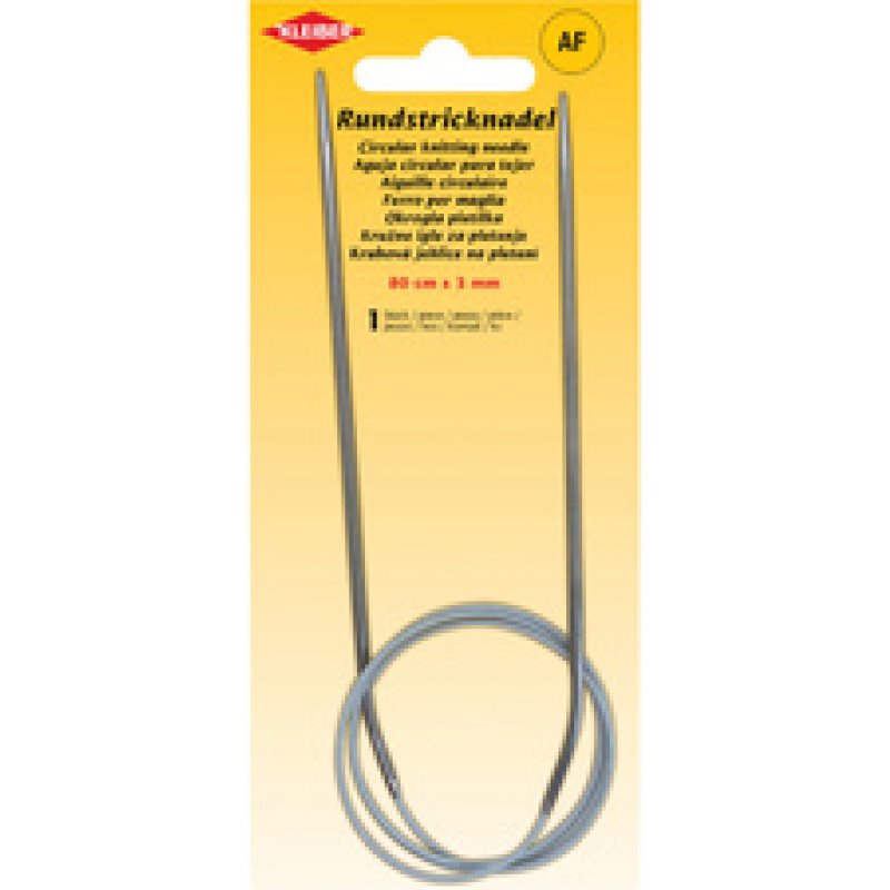 KLEIBER Aiguille à tricoter circulaire, 800 mm x 8,0 mm