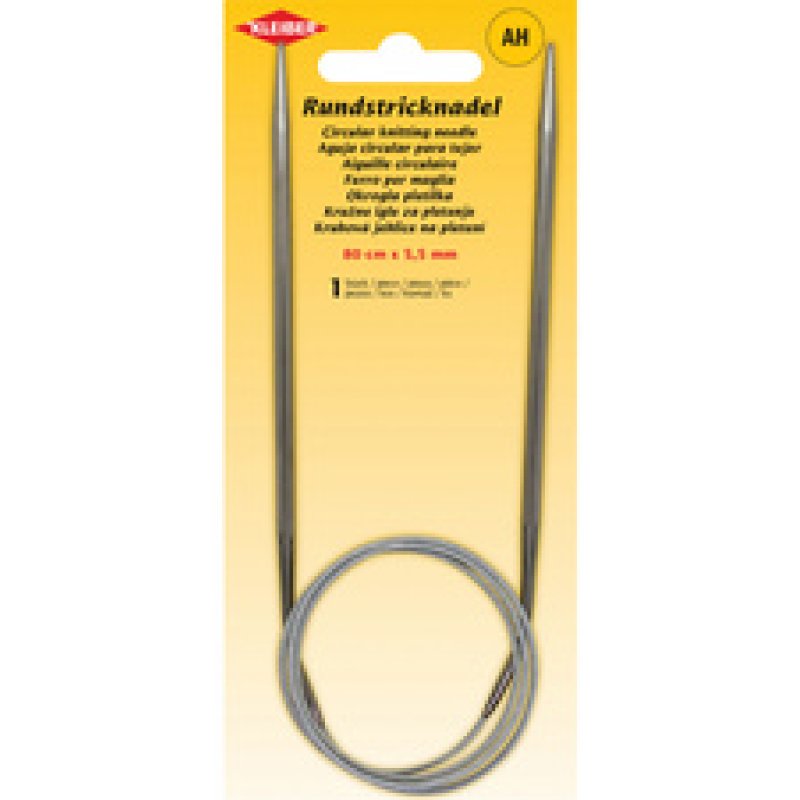 KLEIBER Aiguille à tricoter circulaire, 800 mm x 8,0 mm