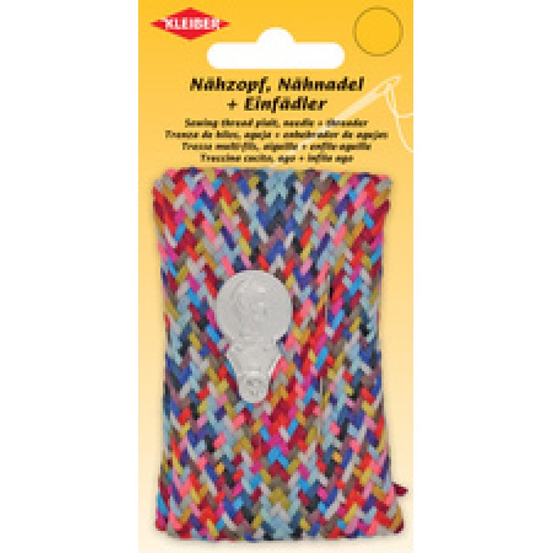 KLEIBER Tresse multi-fils avec aiguille & enfile-aiguille