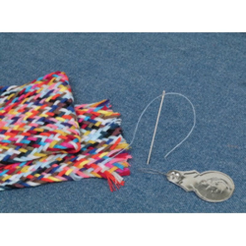 KLEIBER Tresse multi-fils avec aiguille & enfile-aiguille