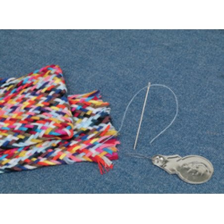 KLEIBER Tresse multi-fils avec aiguille & enfile-aiguille