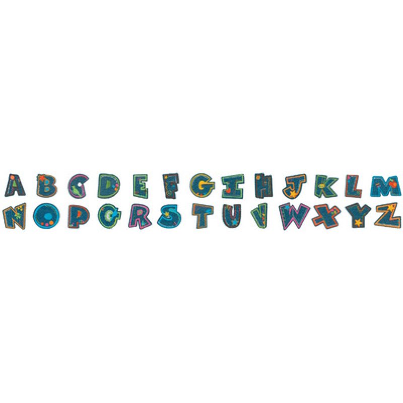 KLEIBER Applications "Funny Box - Jeans Letters", 130 pièces