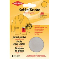 KLEIBER Poche pour veston de remplacement, noir