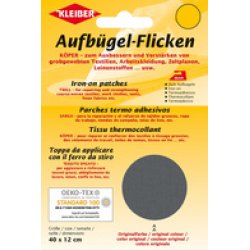 KLEIBER Patch thermocollant Köper, 400 x 120 mm, beige