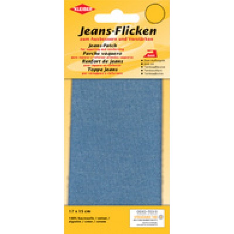 KLEIBER Patch thermocollant pour jeans, 170 x 150 mm, vert