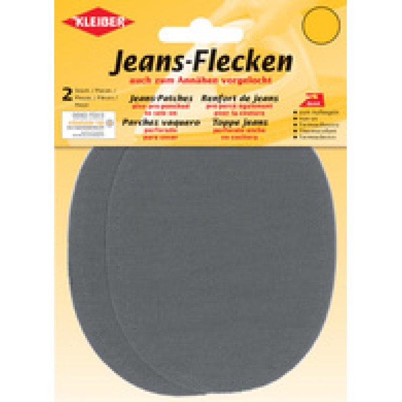 KLEIBER Patch thermocollant ovale pour jeans, military