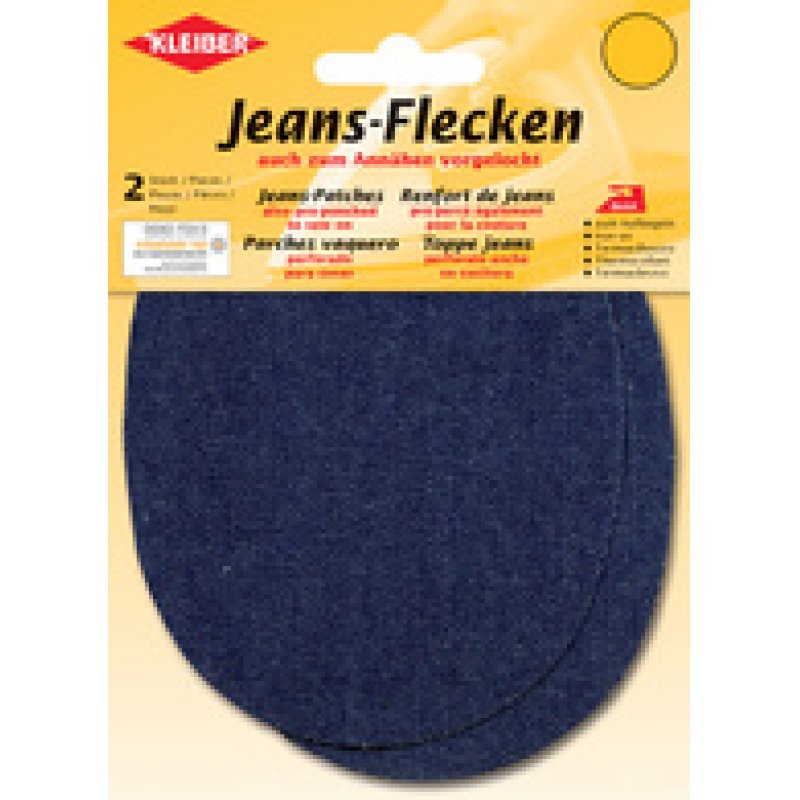 KLEIBER Patch thermocollant ovale pour jeans, rose