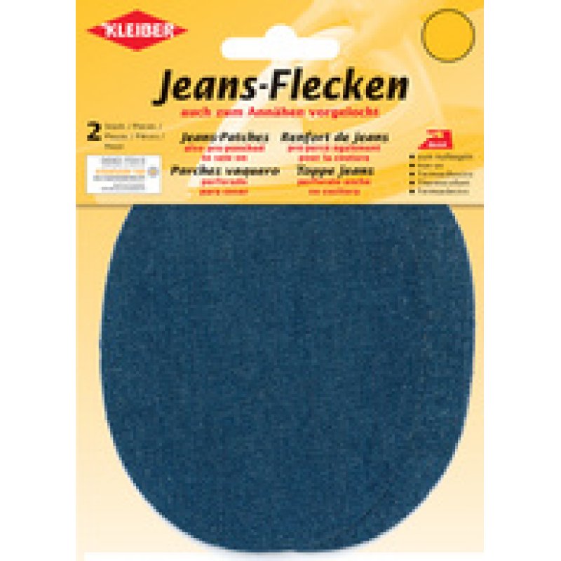 KLEIBER Patch thermocollant ovale pour jeans, rose