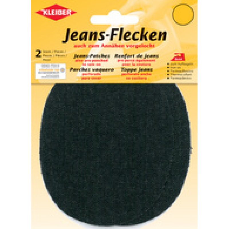 KLEIBER Patch thermocollant ovale pour jeans, rose