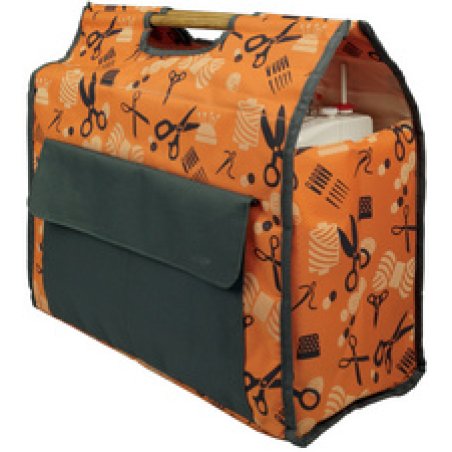 KLEIBER Sac pour machine à coudre, orange/gris