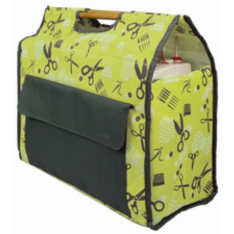 KLEIBER Sac pour machine à coudre, orange/gris