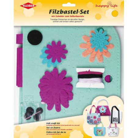KLEIBER Kit en feutrine à coudre Sac "Prairie"
