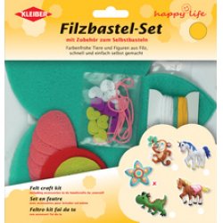 KLEIBER Kit en feutrine "Figurines" Mandala, (L)220x(H)220mm