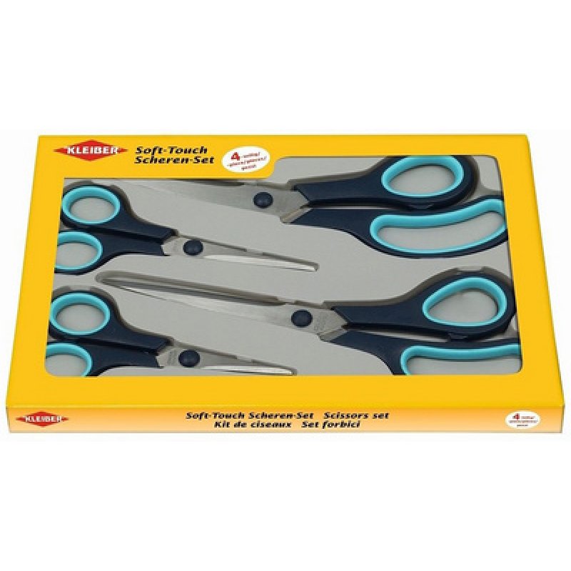KLEIBER Kit de ciseaux, 4 pièces