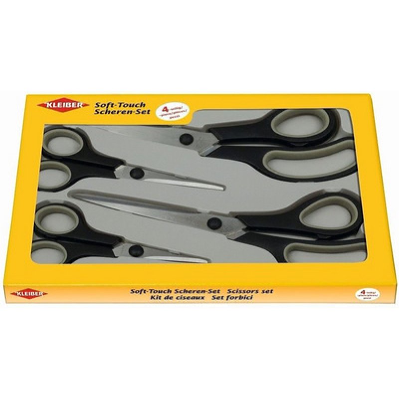 KLEIBER Kit de ciseaux, 4 pièces