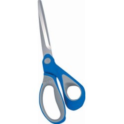 KLEIBER Ciseaux de tailleur "Trend Line", 254 mm, gris/bleu