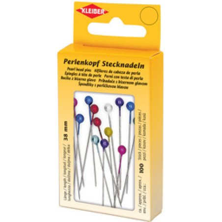 KLEIBER Epingle à tête de perle, dans une boîte métallique