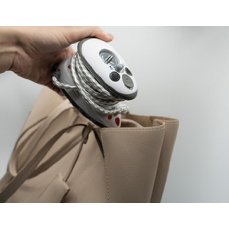 KLEIBER Mini fer à repasser, blanc/gris