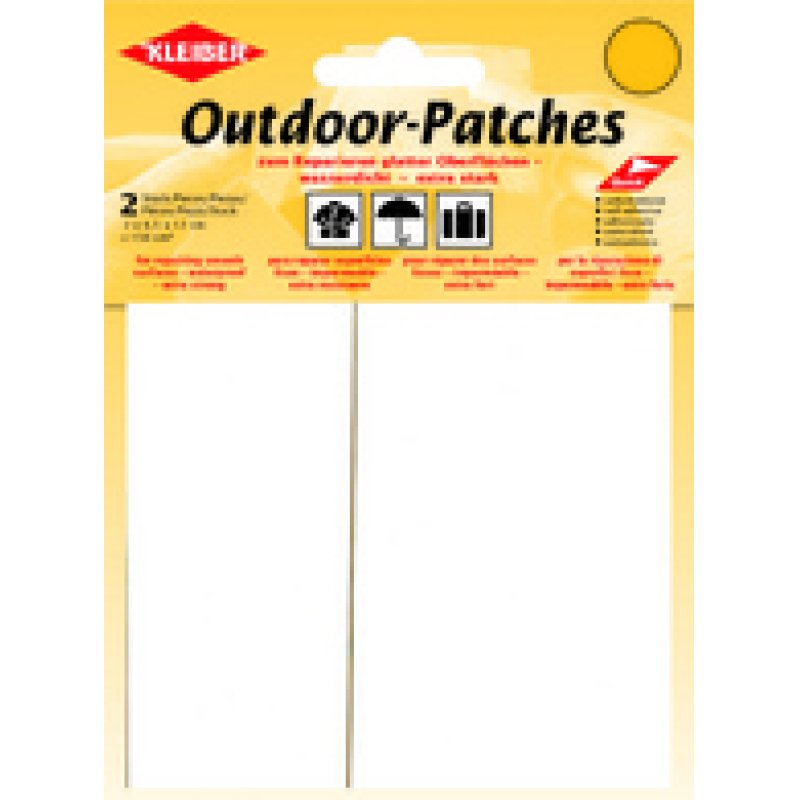 KLEIBER Patch d'extérieur, autocollant, 65 x 120 mm, bleu