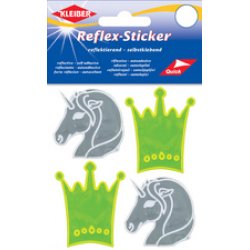 KLEIBER Sticker réflechissant "Couronne & licorne"