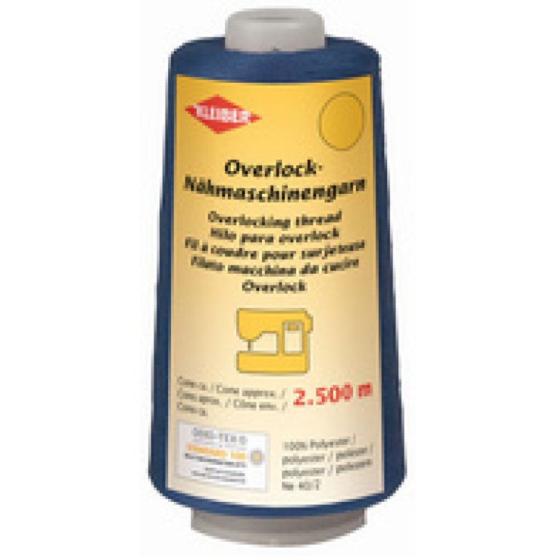 KLEIBER Fil à coudre pour surjeteuse, 2.500 m, gris foncé