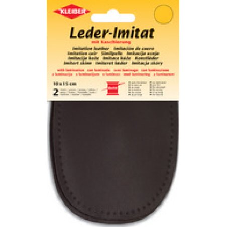 KLEIBER Patch imitation cuir avec doublure, bordeaux