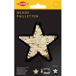 KLEIBER Etoile en sequins réversibles, beige-argent/rose
