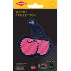 KLEIBER Cerises en sequins réversibles, rose-vert